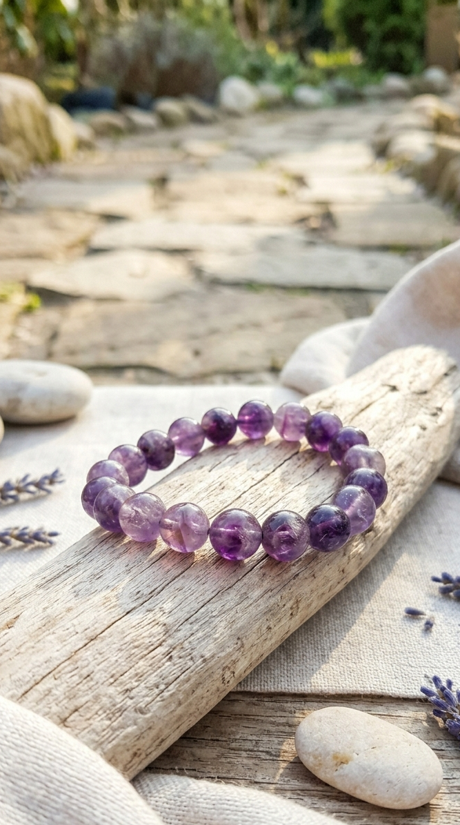 Royal Amethyst Bracelet – The Haven of Serenity
